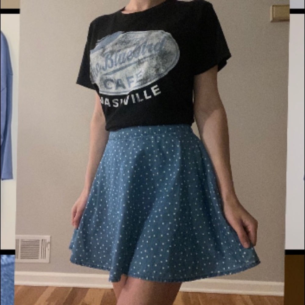 Forever 21 Polka Dot Skirt